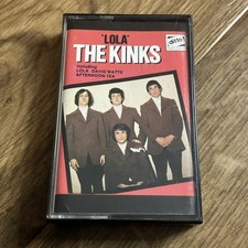 THE KINKS Lola best of Volume 1 Cassette Tape 1  british invasion Play tested