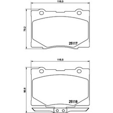 Kits de frein Honda LEGEND