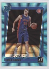 2021-22 Panini Donruss Rated Holo Teal Laser Luka Garza #214 Rookie RC 1x8