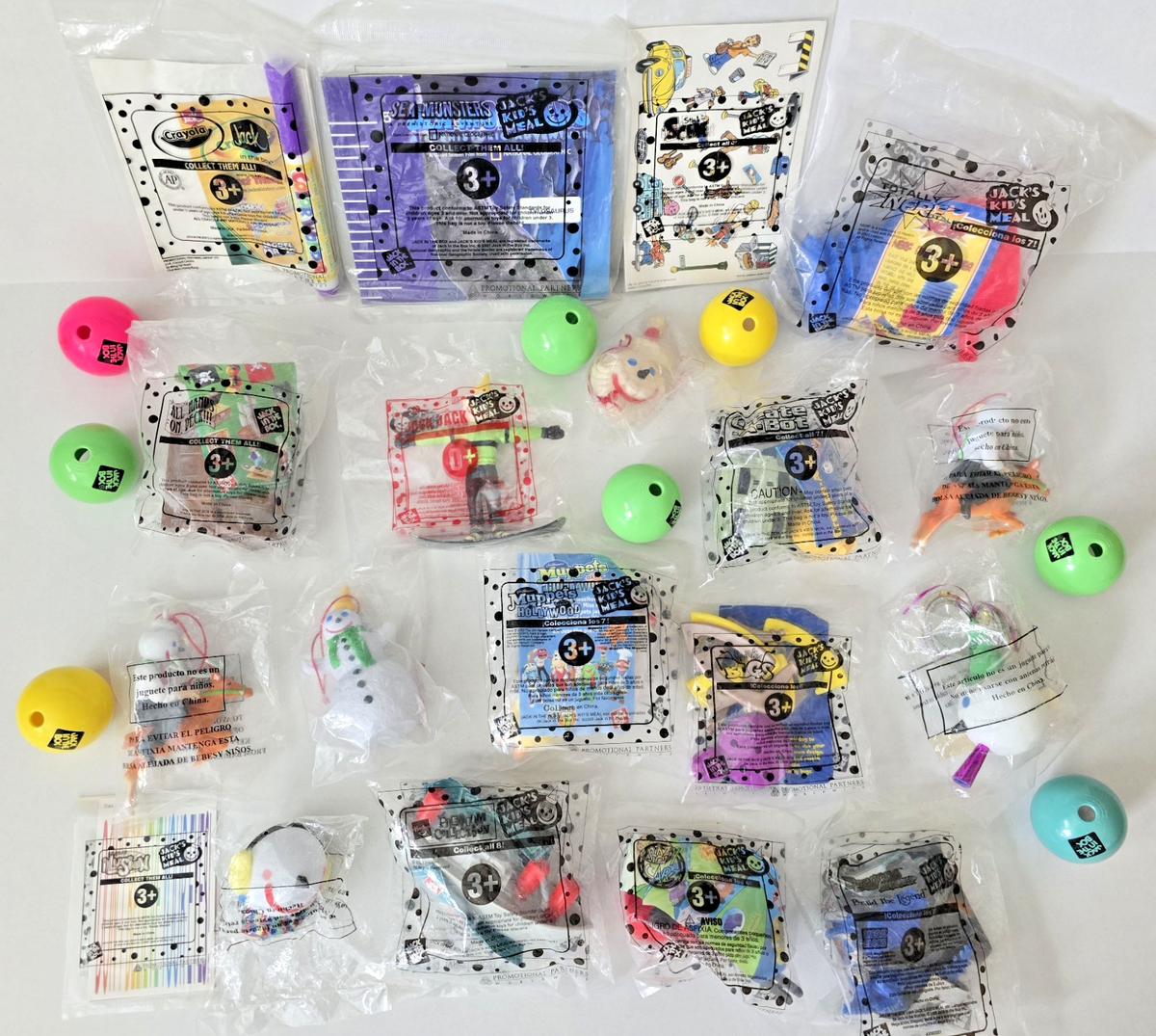 Jack in The Box Kids Meal Toys 1999 to 2018 Your Choice Choose what you  want