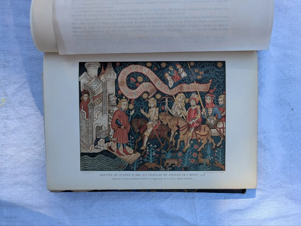 Jeanne d'Arc, Henri Wallon, Édition Illustrée de Luxe de 1876, bon état - Photo 3/4