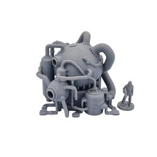 Makeshift Power Reactor Terrain Scenery Compatible With 40k Kill Team Necromunda