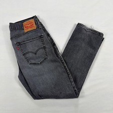 Levi's 541 Athletic Taper Jeans Faded Grey Denim W32 L30 Casual Mens Pants