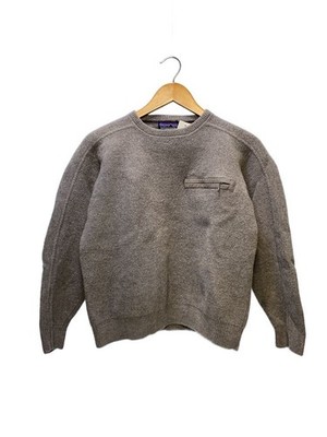 Mens Patagonia patagonia Better Sweater Crew Neck M Wool GRY Has Sleeve Hole