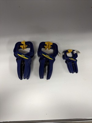 Irwin 2'' & 1 1/2  Quick Grip Handi-Clamps Set Of 6 Clamps