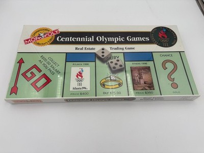 Monopoly 1996 Centennial Olympic Games Commemorative Collector's Edition SEALED