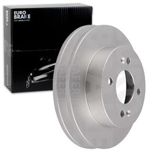 2X EUROBRAKE BREMSSCHEIBEN 234mm VOLL HINTEN PASSEND FÜR HYUNDAI I10 |
