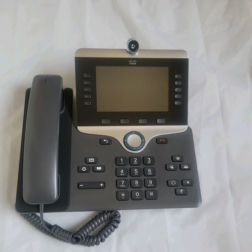 Videotelefono IP Cisco CP-8865-K9 – Cablato, PoE, 5 Linee, Antracite, Usato Ma Buono