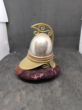 Encrier Casque Pompier 19eme Miltaire