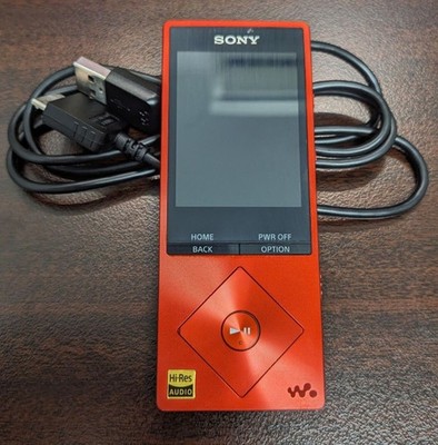 Sony Walkman NW-A25 16G Hi-Res Red Multilingual OK (JP Model) | eBay