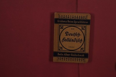 389062 Taco H. de Beer DEUTSCH-HOLLÄNDISCH Albert Goldschmidt Kleines Handbuch