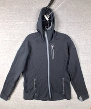 Smartwool Adult Jacket Small Black PHD Hyfi  Merino Scuba Hoodie Outdoor Hiking