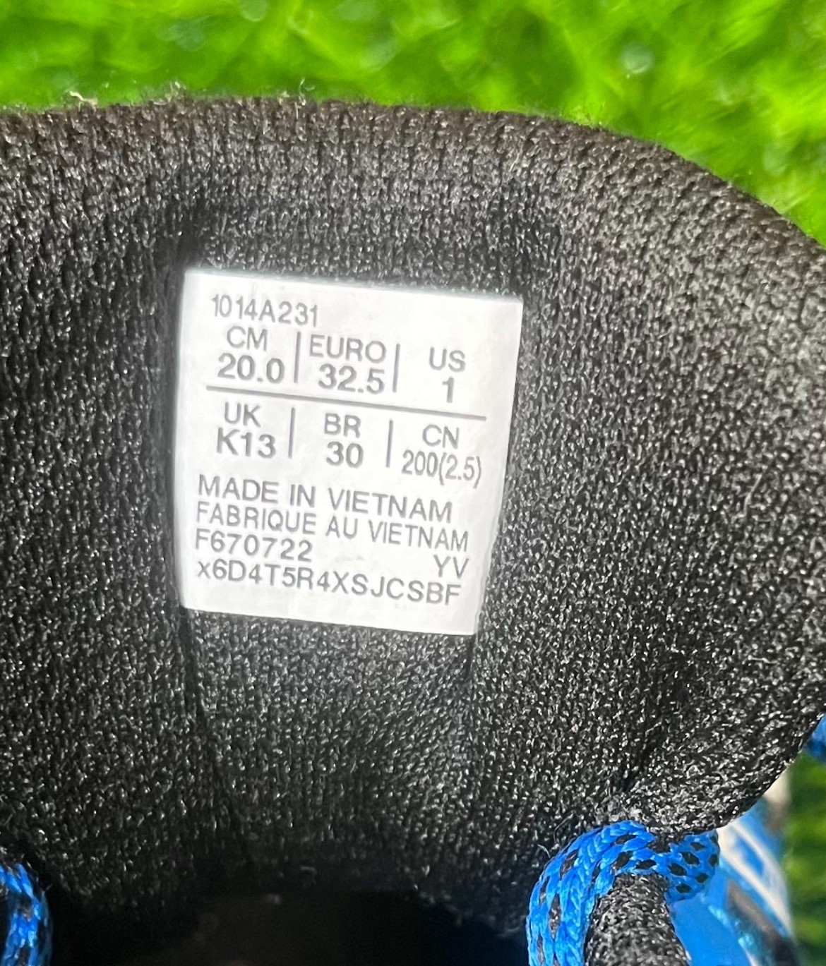 ASICS “Gel Excite 9” Shoes Sneakers Blue ~ Boys Size 1 ~ GUC ~ See And Read All thumbnail 4