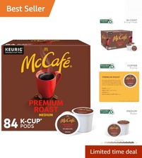 Roast Coffee, Single Serve Keurig K-Cup Pods, Medium Roast, 84 Count