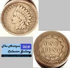 1859 US Nineteenth Century CuNi Indian Head Cent🪙1 Year Type🪙Inaugural Year🪙