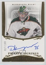2013-14 Panini Dominion Private Signings 17/199 Darcy Kuemper #PS-UE Auto 4xw