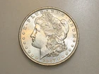 1887-P $1 MORGAN SILVER ONE DOLLAR GEM BU