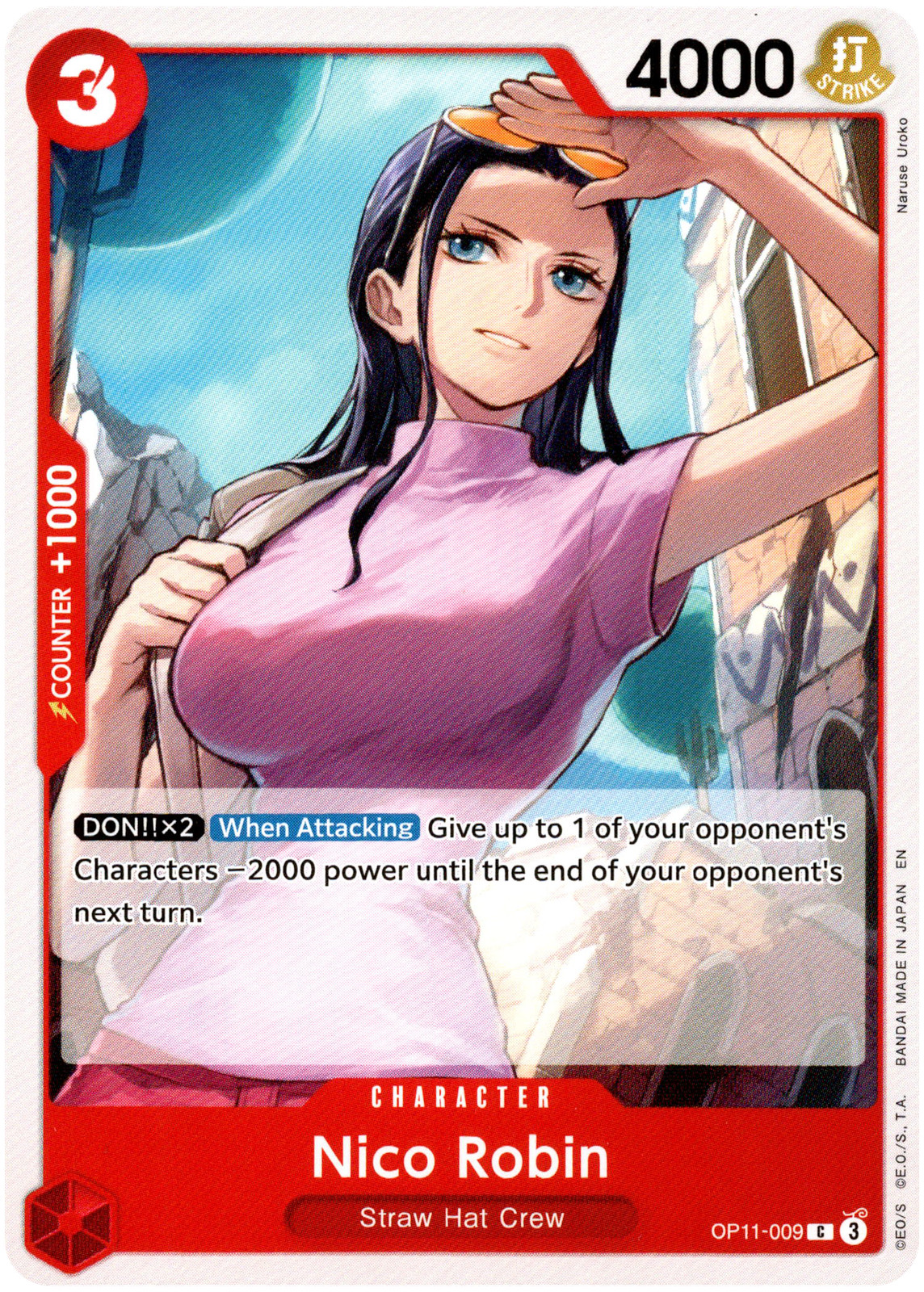 Nico Robin - OP11-009 C - A Fist of Divine Speed