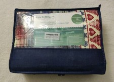 Christmas Holiday Comforter Quilt Set Queen 3 Piece Set