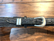 Justin Ostritch Trimmed Western Belt Men's 38