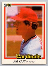 1981 Donruss - #536 Jim Kaat | St. Louis Cardinals EX
