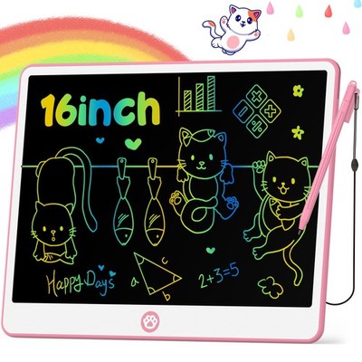LCD Writing Tablet for Kids 16 Inch, Toys for Girls Boys Drawing Pad for 3 4 ...