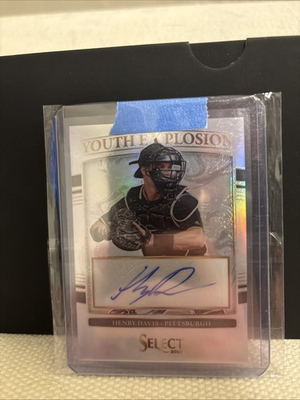 #ad 2022 Panini Select YouthExplosion Henry Davis #YES HD Holo Prizm 199 AU RC $11.00