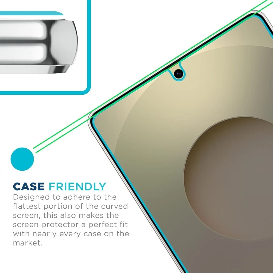 Tech Armor Glass Screen Protector for S25 Ultra - 2 Pack - Image 4 of 4