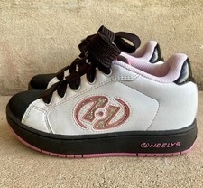 Heelys Youth Kids Size 2 White/Black/Pink Sho...