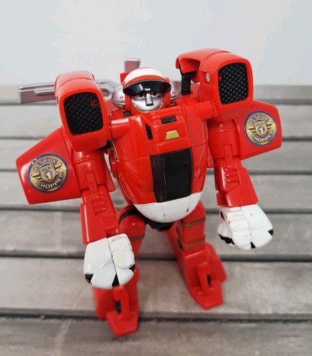 Go-Bots 1-2-3 Transformers AIRLIFT ANDY Figure Mega 2002 Rescue Chopper Tonka - Picture 2 of 10