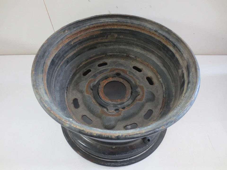 05 06 John Deere Trail Buck 650 usado OEM una llanta trasera 12x8 Foto 3 de 3