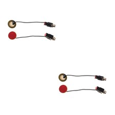 2 Count Instrument Microphone Pickup Transducer Classical Guitar