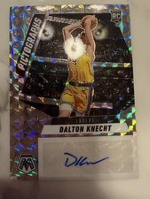 2024-25 Panini Mosaic Pictographs Mosaic Dalton Knecht Auto Rookie RC