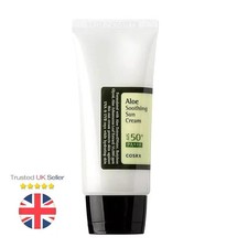 COSRX Aloe Soothing Sun Cream SPF50 PA+++ 50ml | Vegan, Hydrating Sunscreen