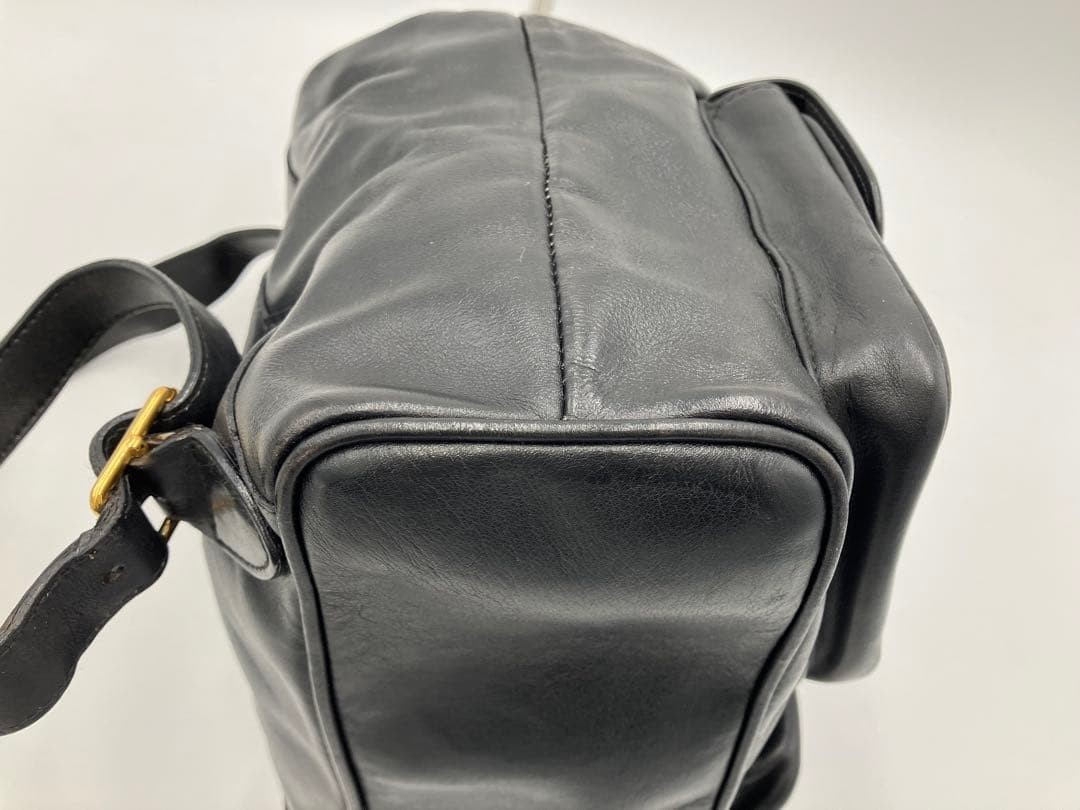 GUCCI Bamboo Drawstring Mini Backpack Rucksack Le… - image 8