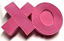 SPRITZ- Pink FLocked "XO"