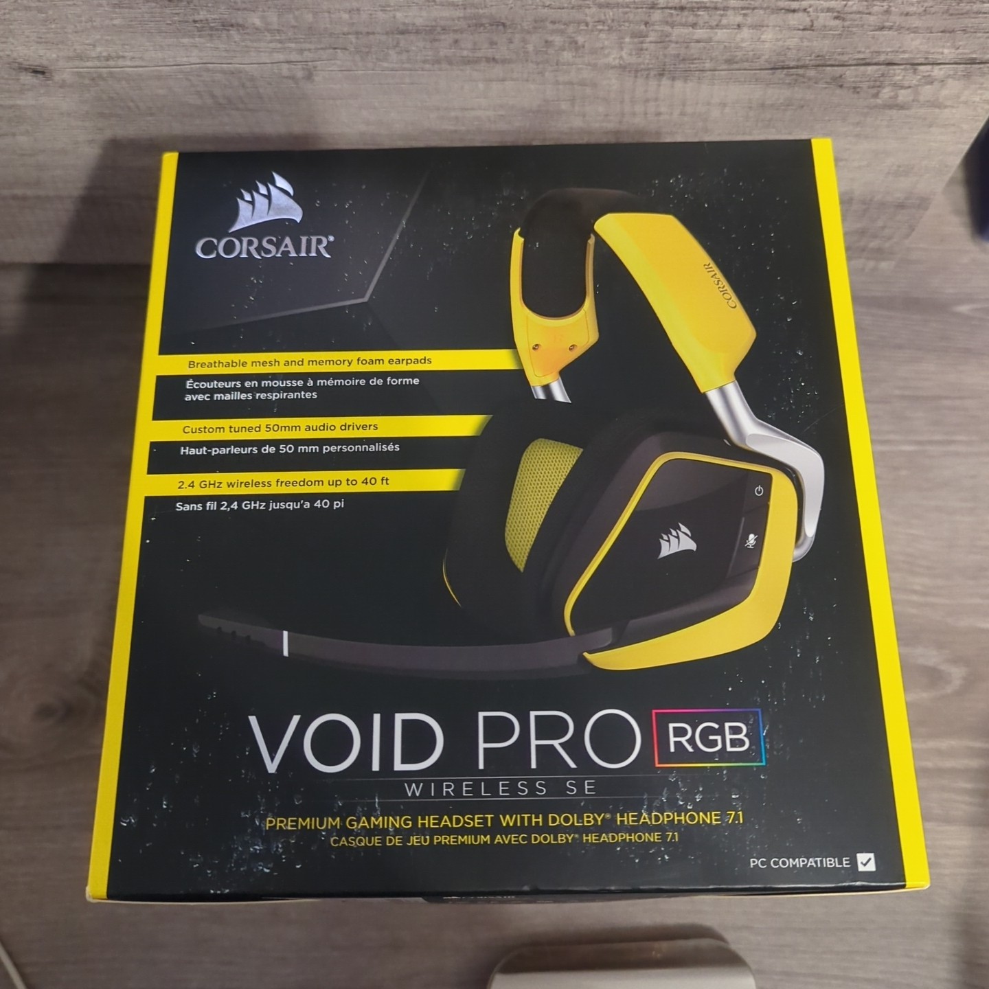 Headset Void Pro Wireless Corsair Void Rgb Elite Price CORSAIR