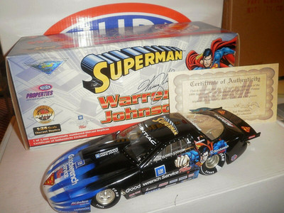 1/24 1999 REVELL WARREN JOHNSON SUPERMAN 1/3000 #1481