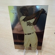 Upper Deck Jackie Robinson #5 Brooklyn Dodgers Baseball