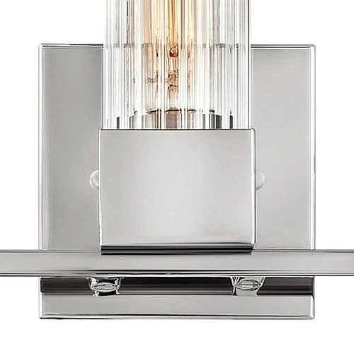 Hinkley Xander 23" Wide Polished Nickel 3-Light Bath Light - Picture 3 of 10