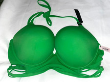 Victoria's Secret Swim VS Archives Bombshell Push Up Bikini Top Strappy 36C NWT