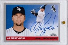 AJ Pierzynski 2025 Topps Chrome Platinum Refr...
