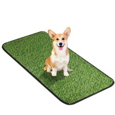 Artificial Grass Mat, Dog Grass Pee Pads, Fake Grass Pad for Pets Potty Train...