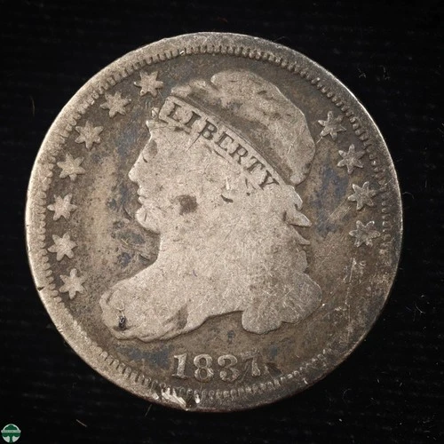 1837-P Capped Bust Dime — photo from the most recent tracked eBay sale
