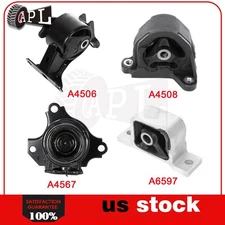 4Pcs Engine Motor Mount For Acura RSX 2.0L 2002-2006 For Auto Car A6596 A4567