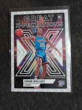 2023-24 Donruss #18 Cason Wallace Great X-Pectations RC Thunder Basketball Card