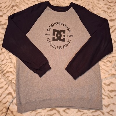 DC Shoes Sweatshirt Crewneck Pullover XXL Schwarz/Grau