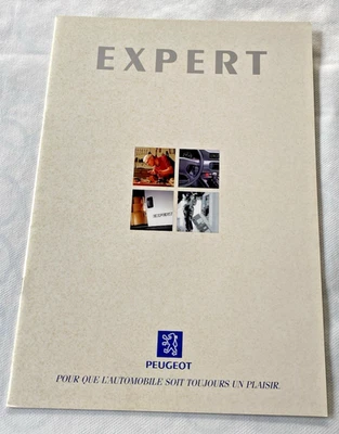 Brochure de Vente PEUGEOT Expert - Décembre 1997 - Bel Etat. - Photo 1/4