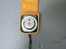 Vintage GE General Electric PR-1 Light Exposure Meter w/ Leather Case
