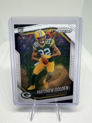 2025 Panini Prizm Matthew Golden #326 White Disco Packers